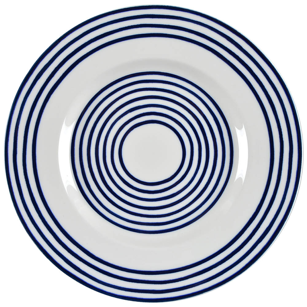 Charlotte Street Blue Accent Luncheon Plate by Lenox-1