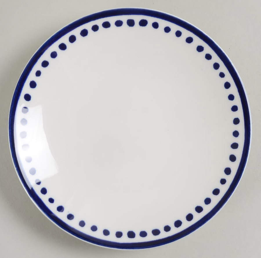 Charlotte Street Blue Tidbit Plate by Lenox-1
