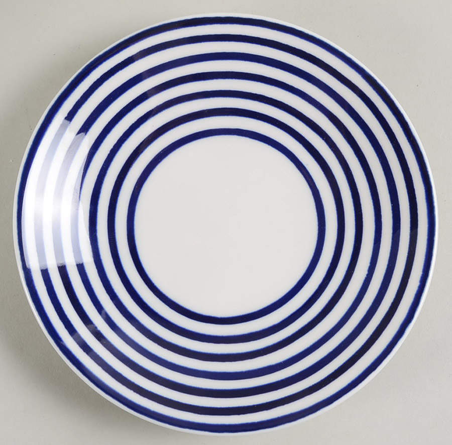 Charlotte Street Blue Tidbit Plate by Lenox-1