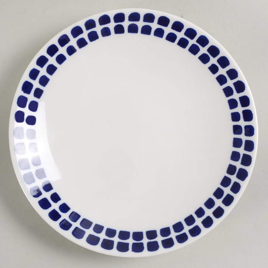 Charlotte Street Blue Tidbit Plate by Lenox-1