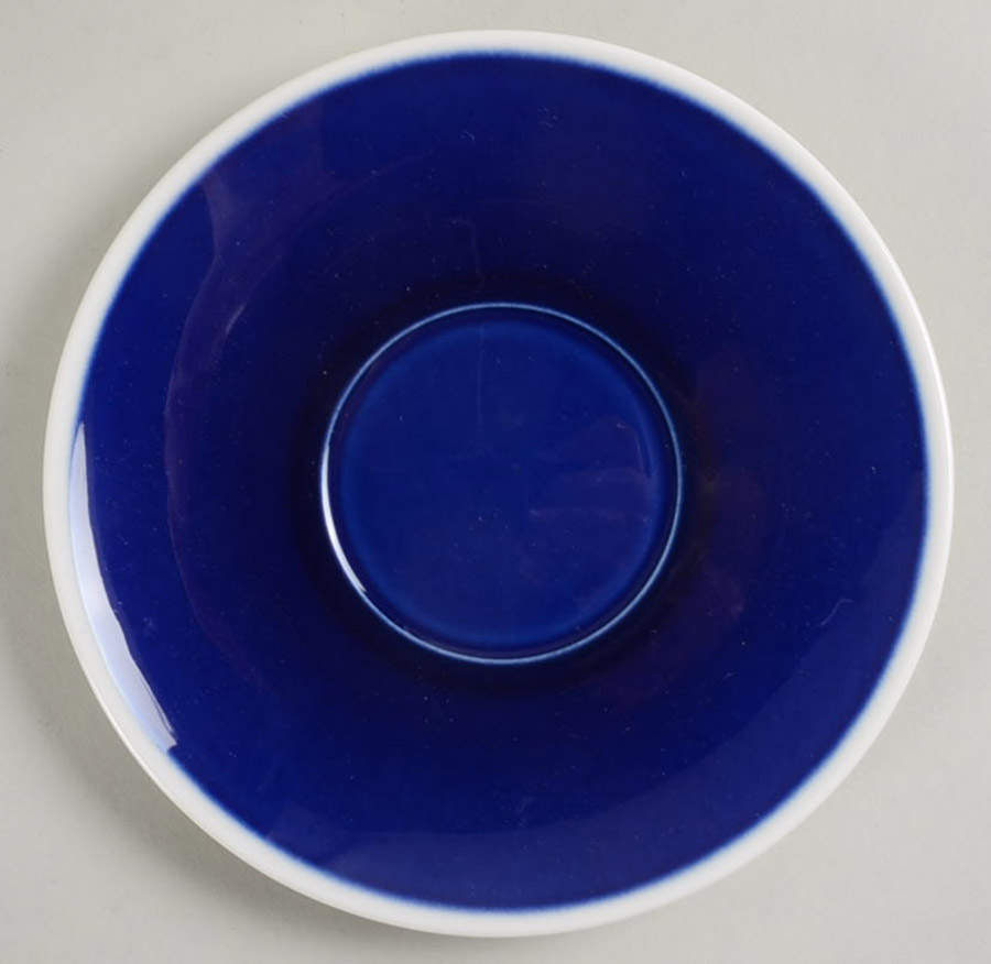 Charlotte Street Blue Saucer for Espresso Cup by Lenox-1