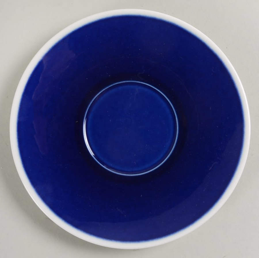 Charlotte Street Blue Saucer for Espresso Cup by Lenox-1