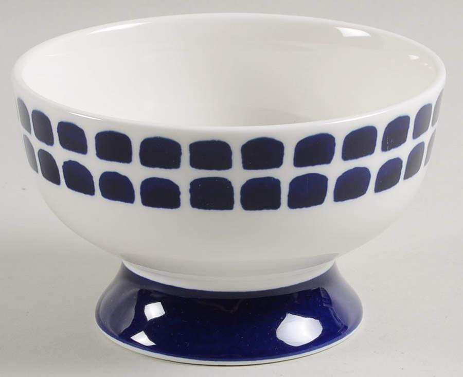 Charlotte Street Blue Footed Dessert Bowl by Lenox-1