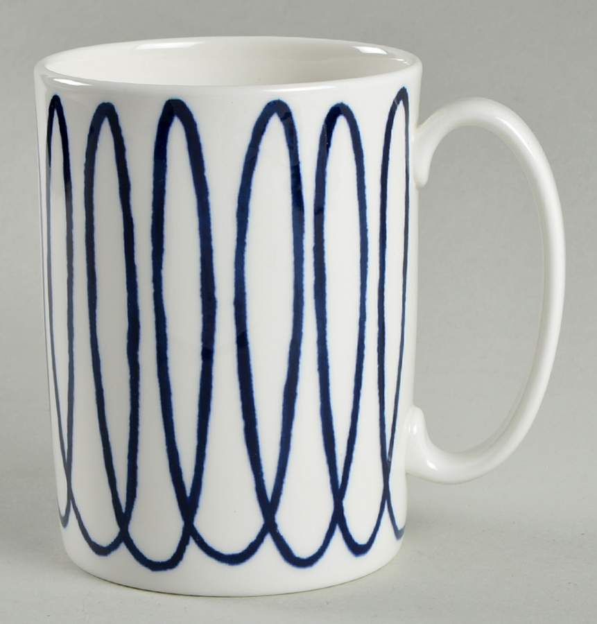 Charlotte Street Blue Mug by Lenox-1