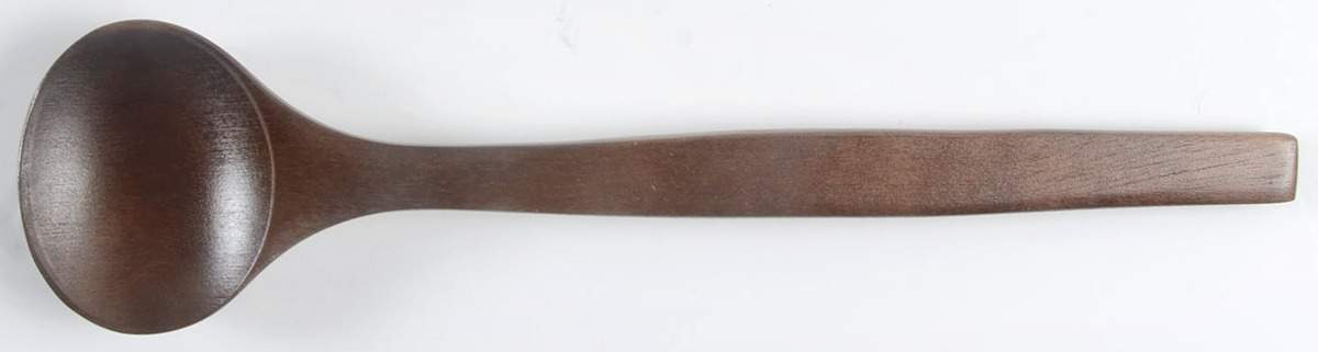 Charlotte Street Blue Solid Wood Salad Serving Spoon by Lenox-1