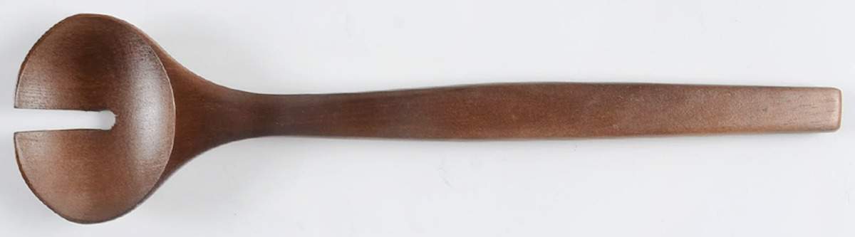 Charlotte Street Blue Solid Wood Salad Serving Fork by Lenox-1