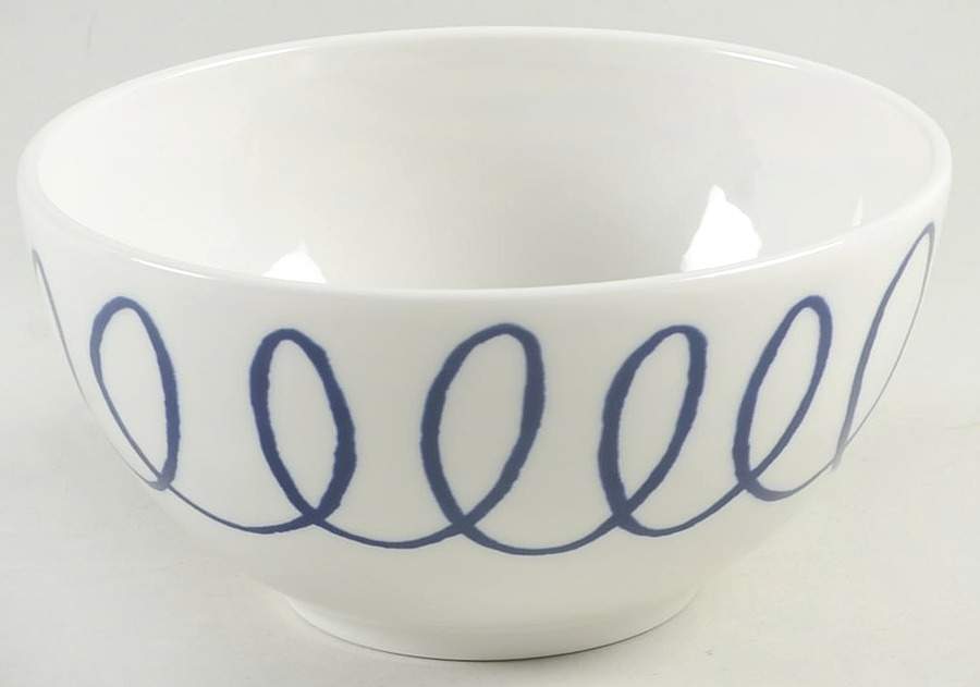 Charlotte Street Blue Dip Bowl for Chip & Dip Set by Lenox-1