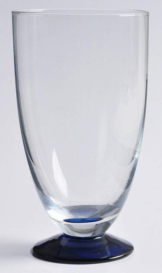 Charlotte Street Blue Glassware Highball by Lenox-1
