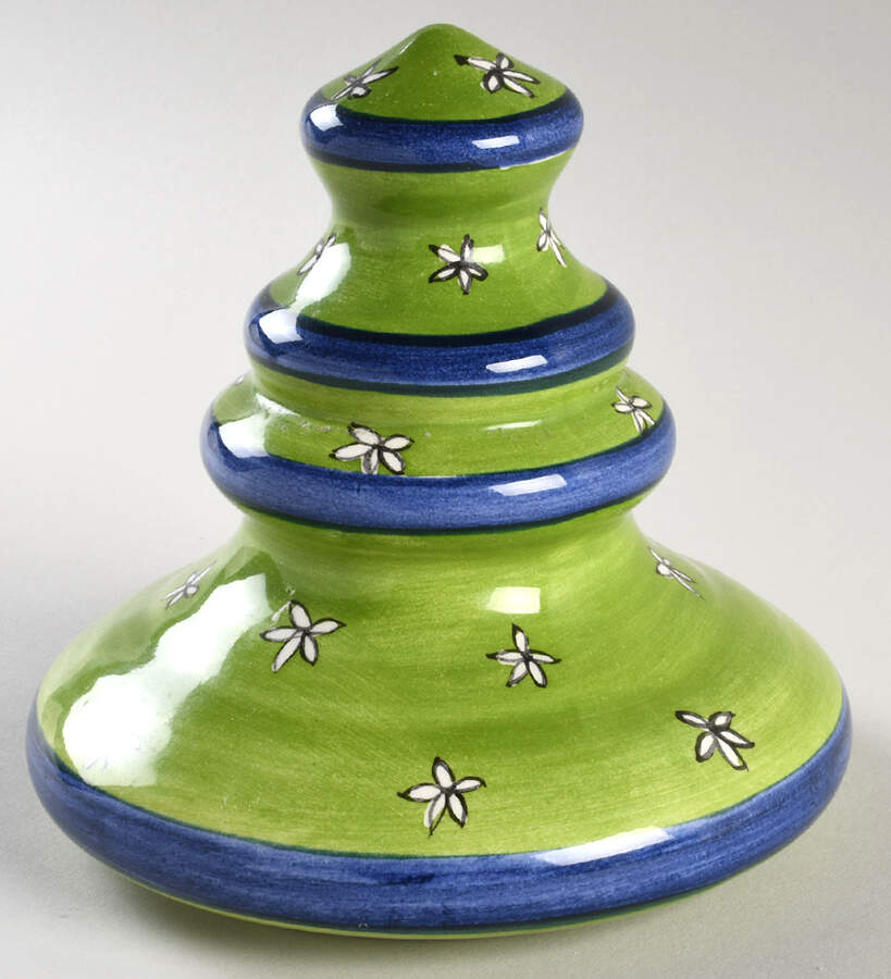 Whimsy Pond Lid for Small Canister by Laurie Gates-1