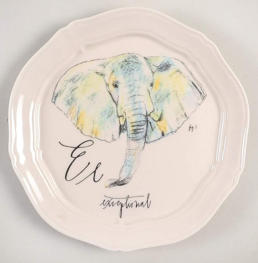 Calligrapher Canape Plate by Linea Carta-1