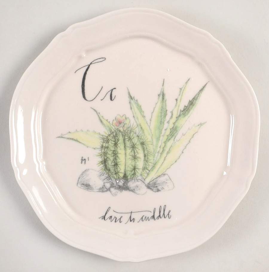 Calligrapher Canape Plate by Linea Carta-1