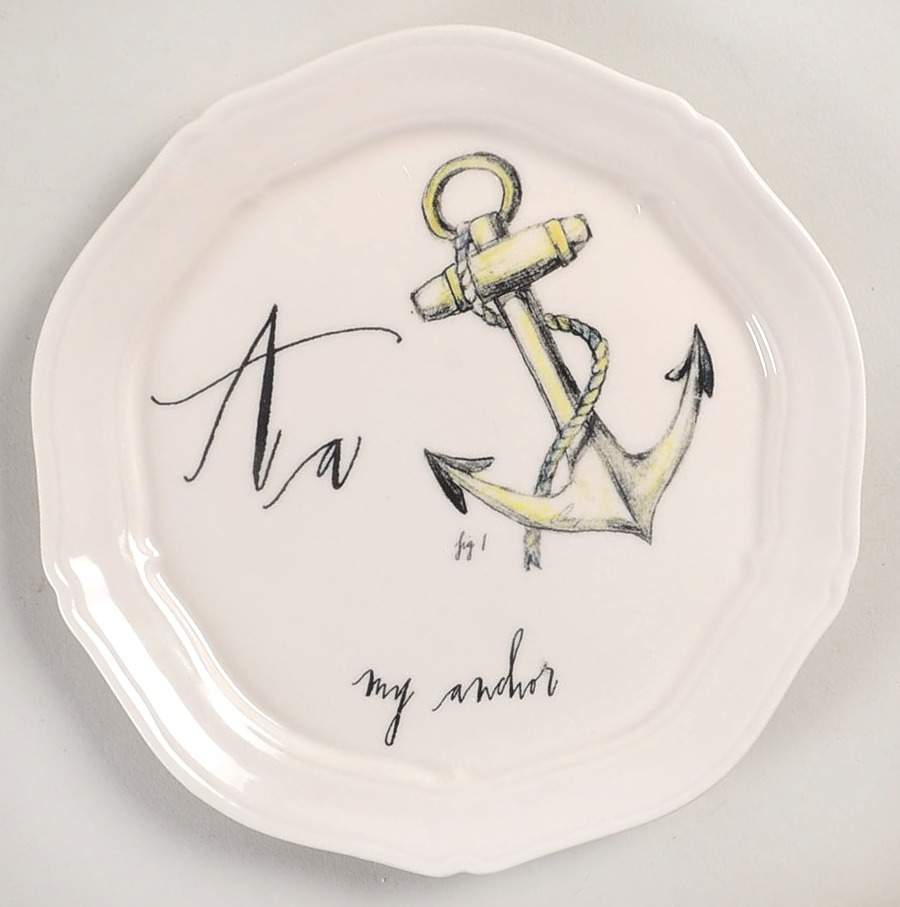 Calligrapher Canape Plate by Linea Carta-1