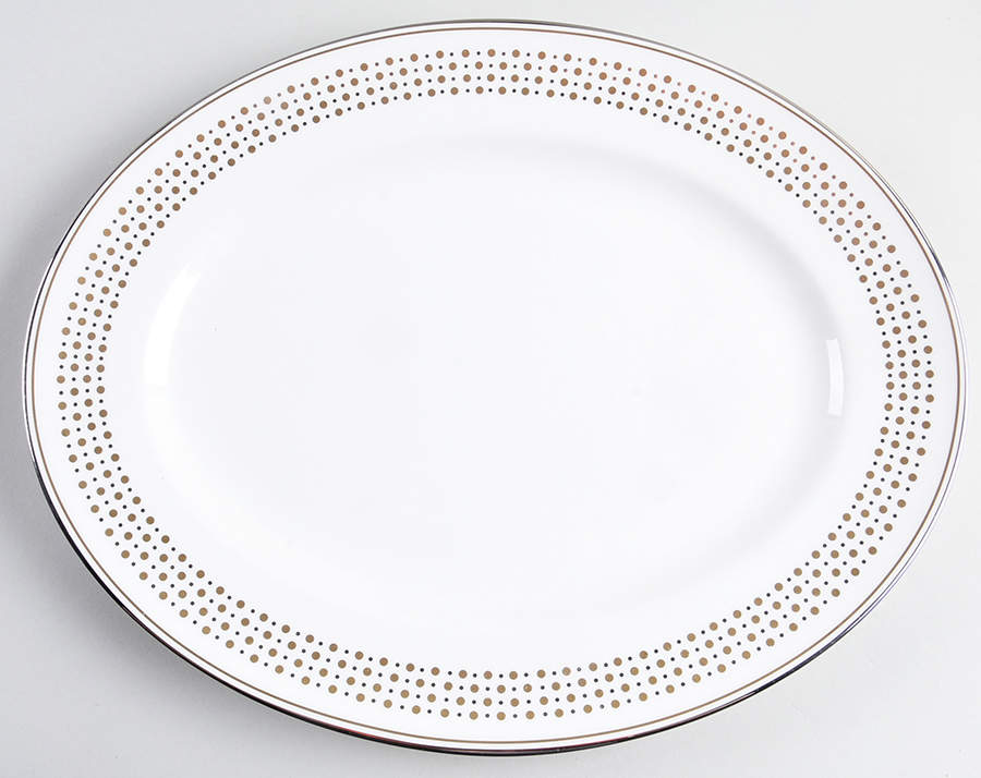 Richmont Road 13" Oval Serving Platter by Lenox-1