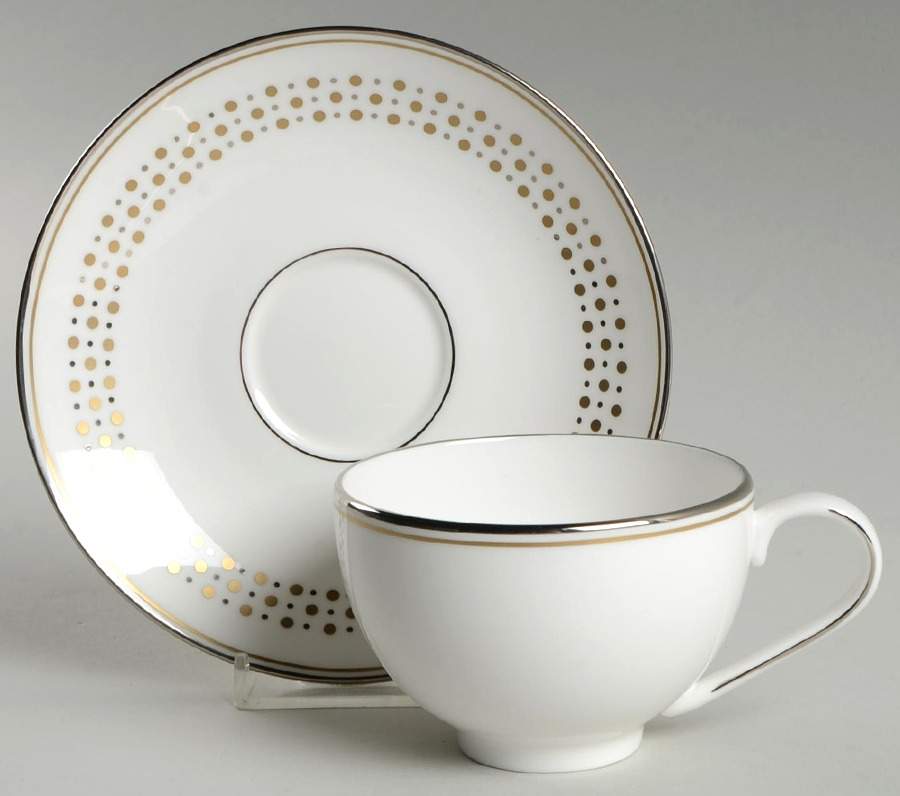 Richmont Road Footed Cup & Saucer Set by Lenox-1