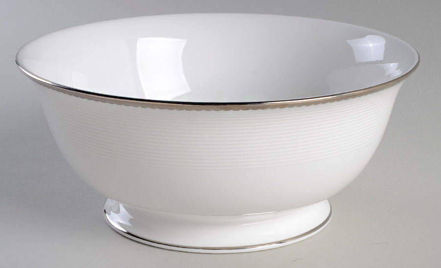 Sugar Pointe 8" Round Serving Bowl by Lenox-1