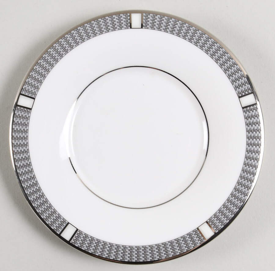 Silver Sophisticate Saucer by Lenox-1