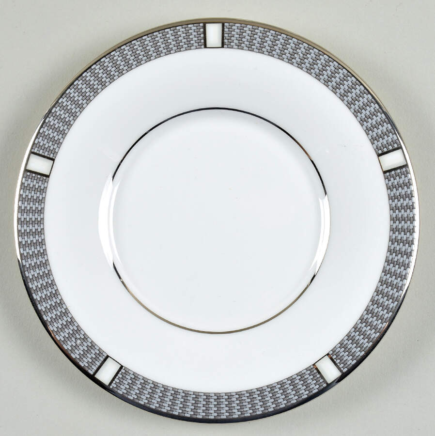Silver Sophisticate Saucer for Footed Cup by Lenox-1