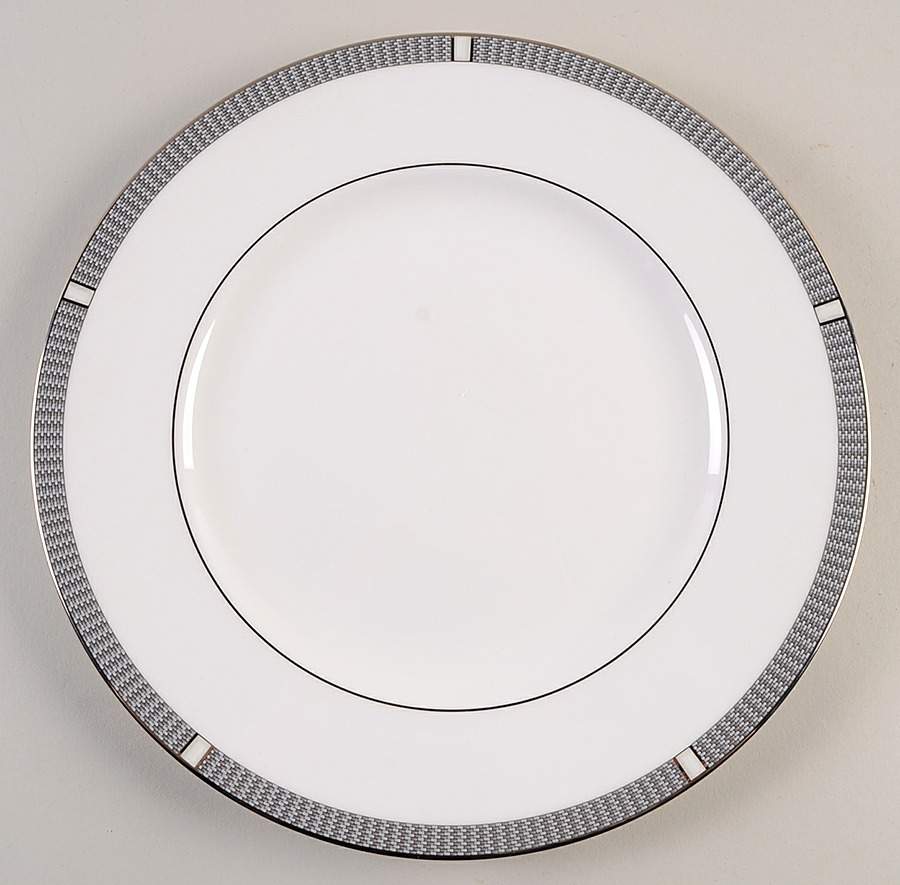 Silver Sophisticate Dinner Plate by Lenox-1