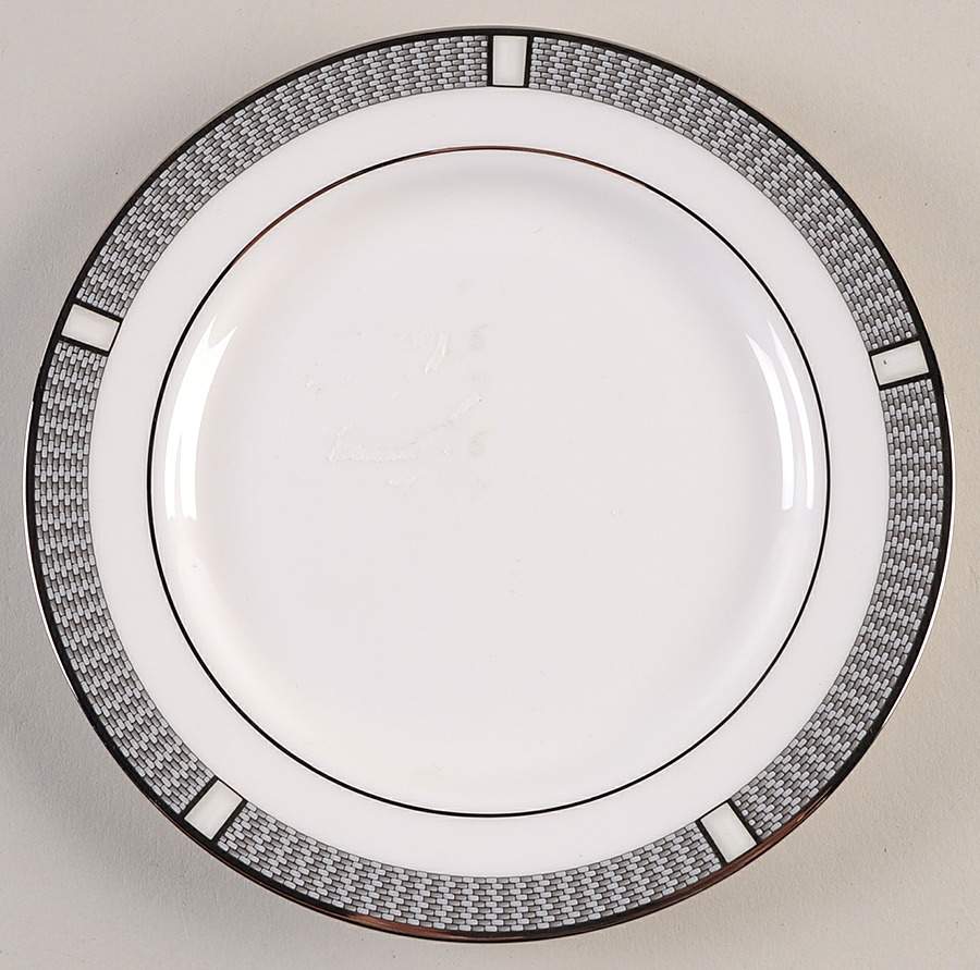 Silver Sophisticate Bread & Butter Plate by Lenox-1