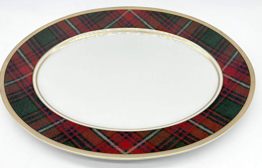 Duke 14" Oval Serving Platter by Ralph Lauren China-1