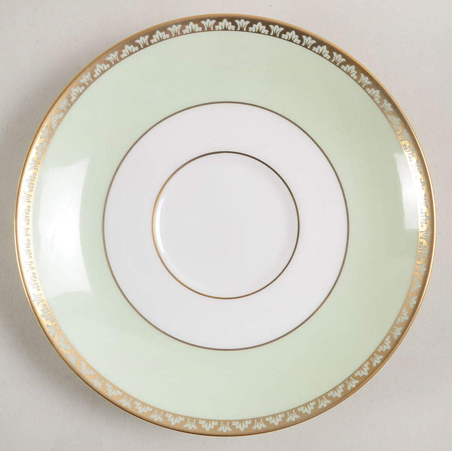 Rococo Leaf Saucer for Footed Cup by Lenox-1