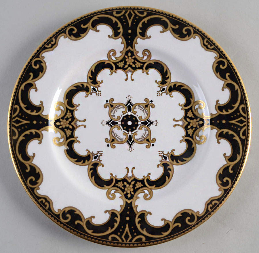 Baroque Night Salad Plate by Lenox-1