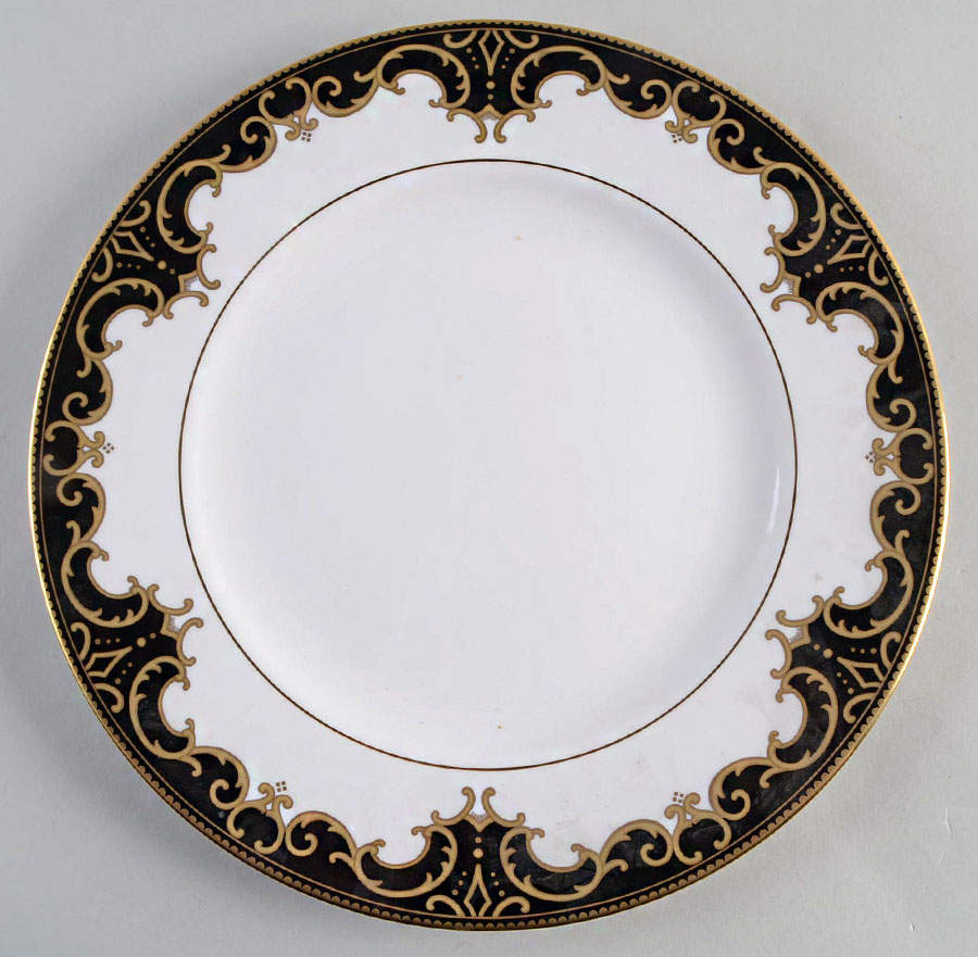 Baroque Night Dinner Plate by Lenox-1