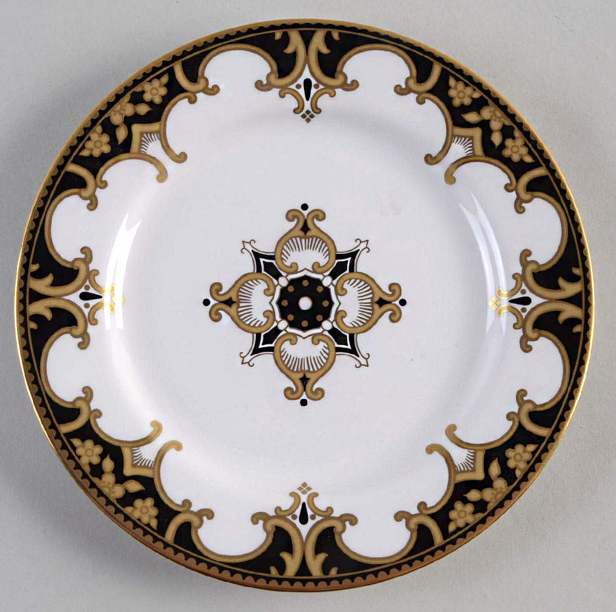 Baroque Night Bread & Butter Plate by Lenox-1