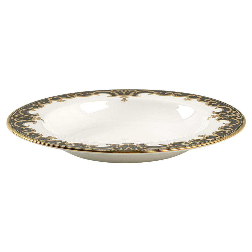 Baroque Night 9" Soup/Pasta Bowl by Lenox-1