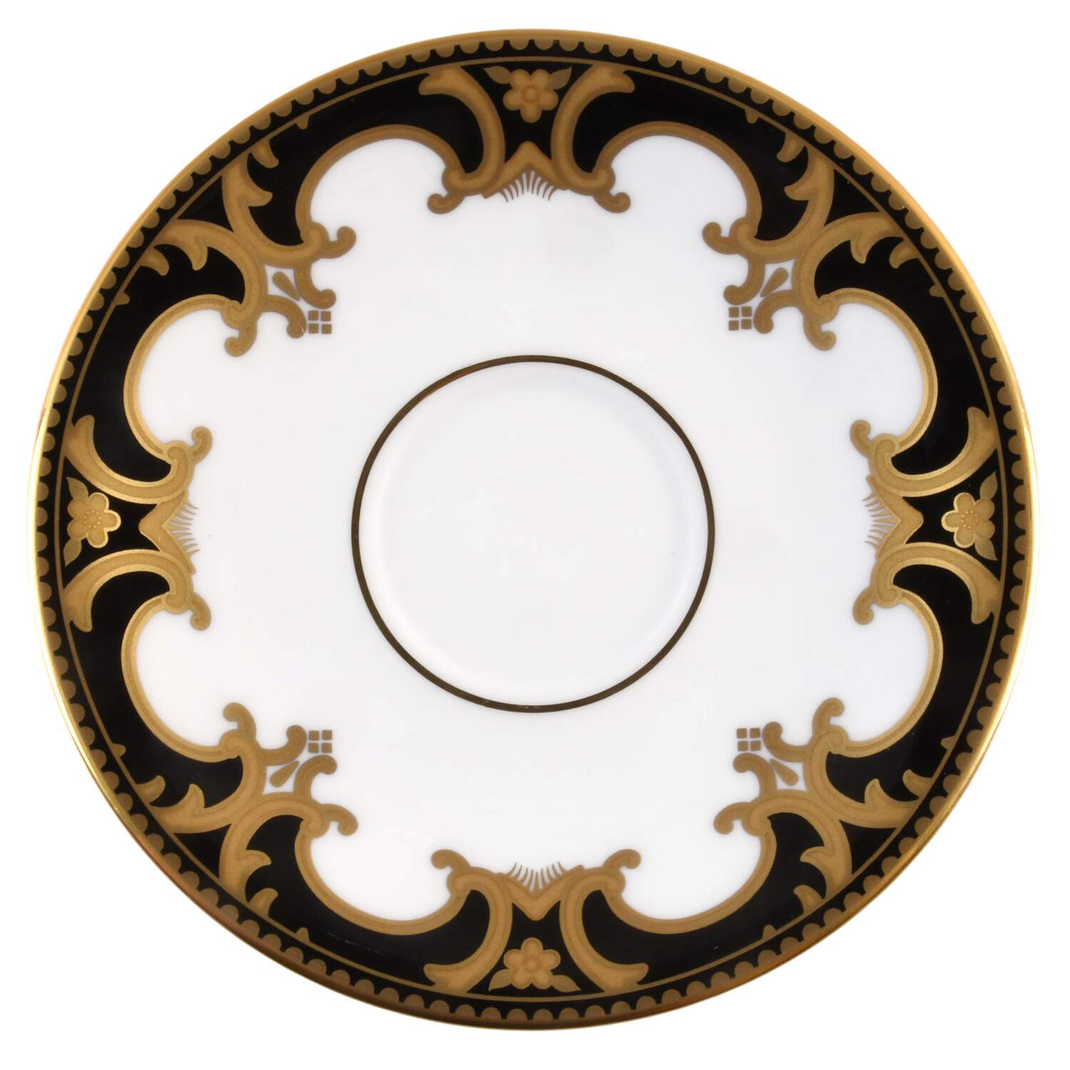 Baroque Night Saucer for Demitasse Cup by Lenox-1