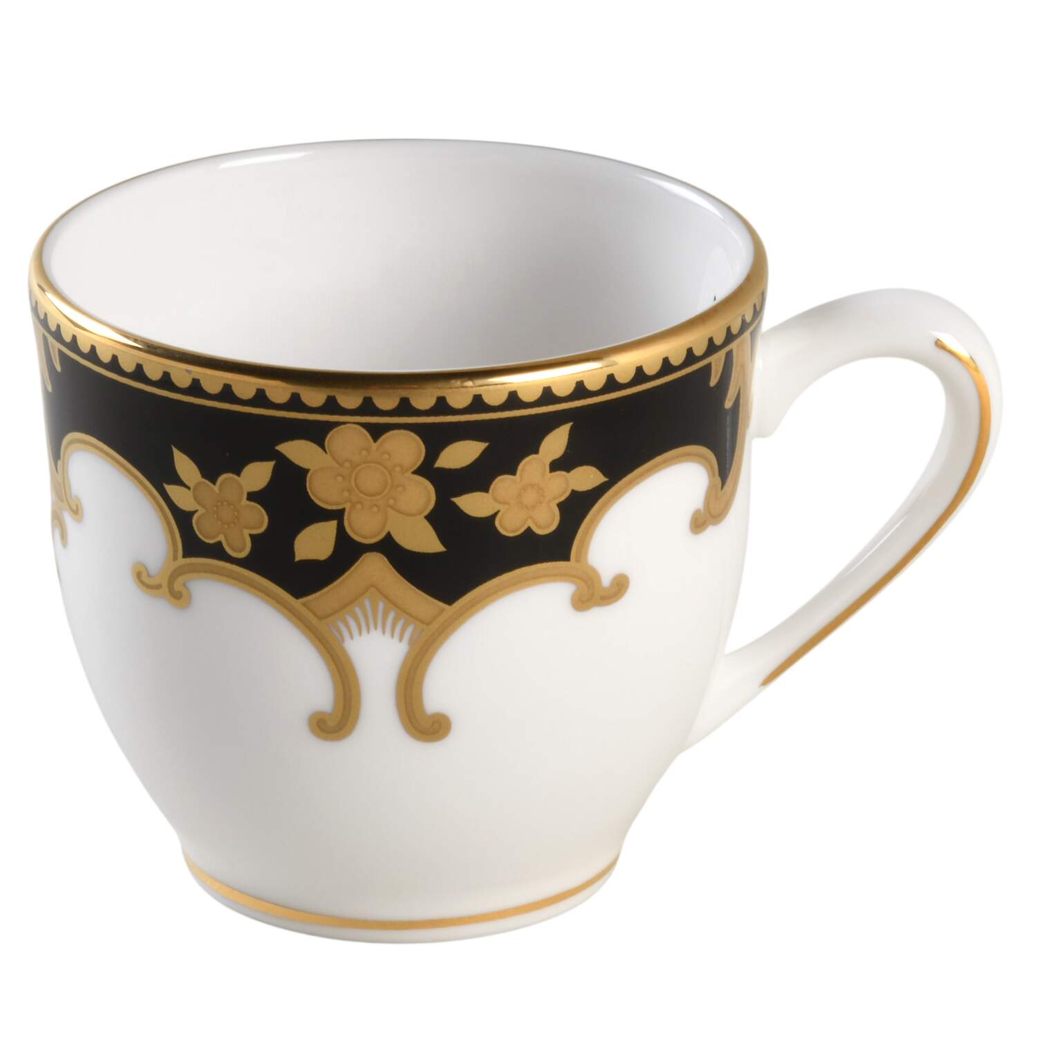 Baroque Night Flat Demitasse Cup by Lenox-1