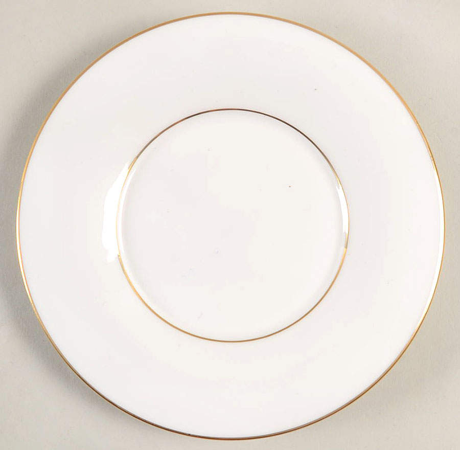 Gold Bow Saucer for Flat Cup by Lenox-1