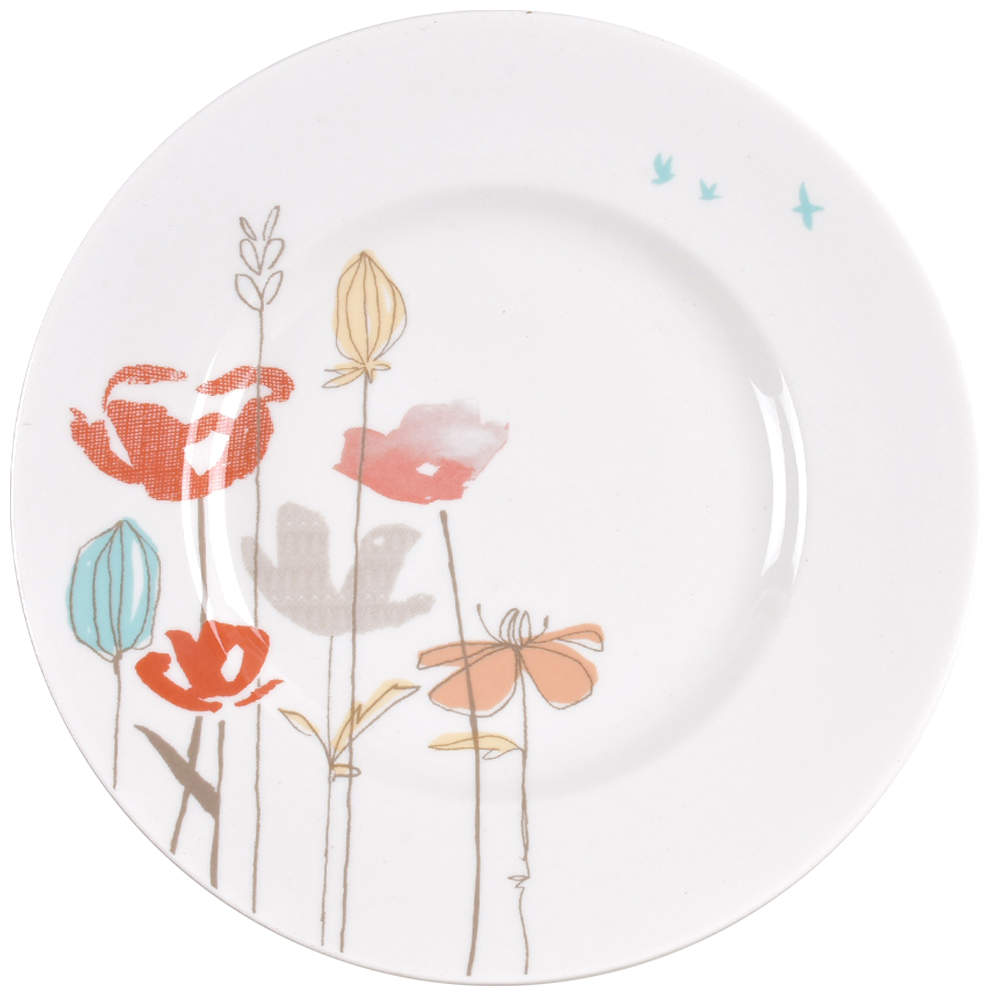 Poppy Street Accent Luncheon Plate by Lenox-1