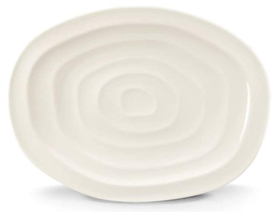 Waterfront 14" Oval Serving Platter by Lenox-1