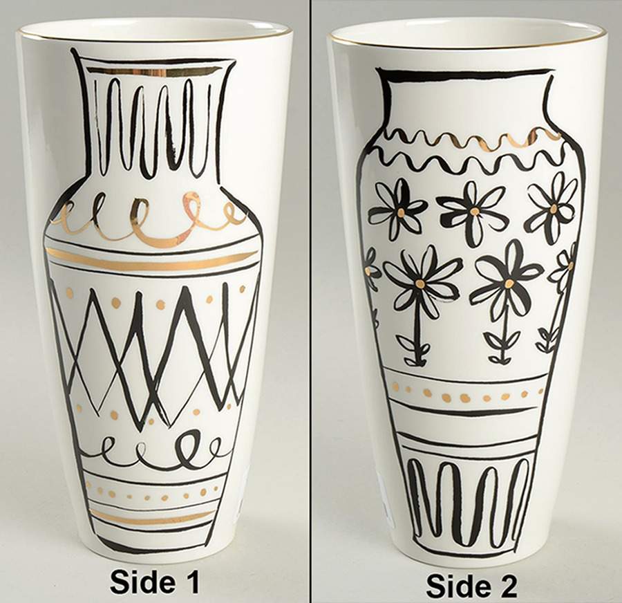 Daisy Place 9" Vase by Lenox-1