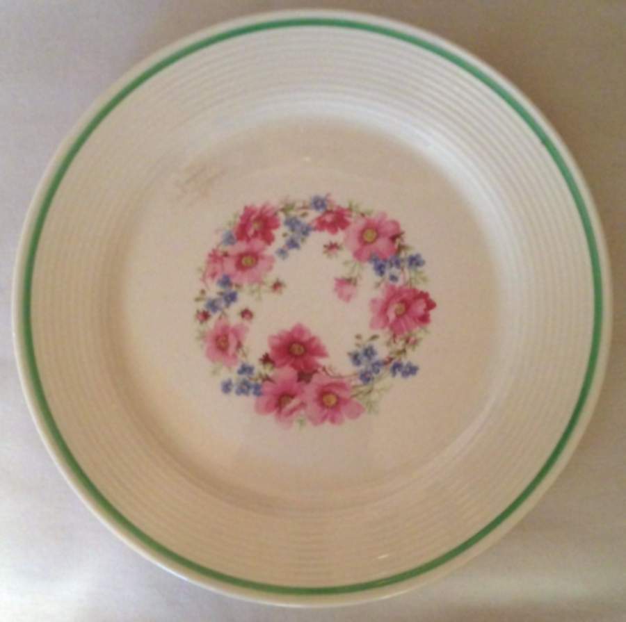 Floral Krest Dinner Plate by Limoges-American-1