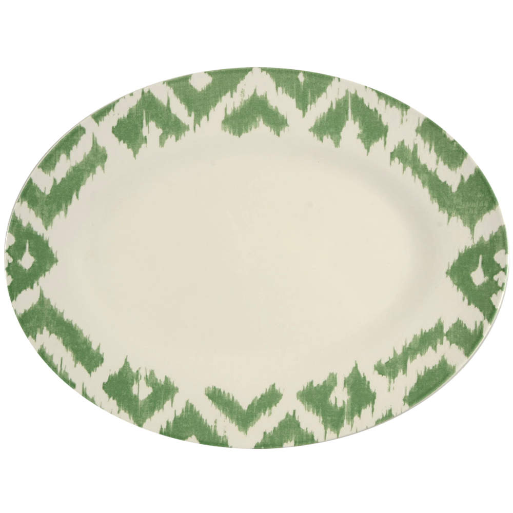 Emerald Mist 16" Oval Serving Platter by Lenox-1