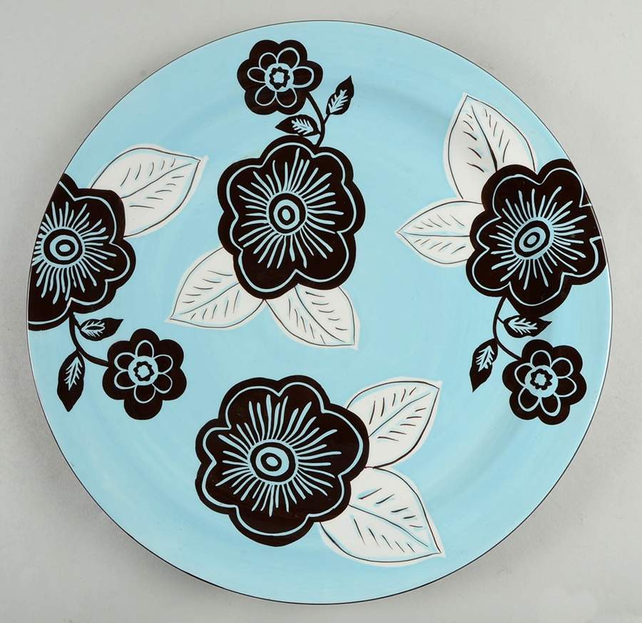 LGA132 14" Chop Plate (Round Platter) by Laurie Gates-1