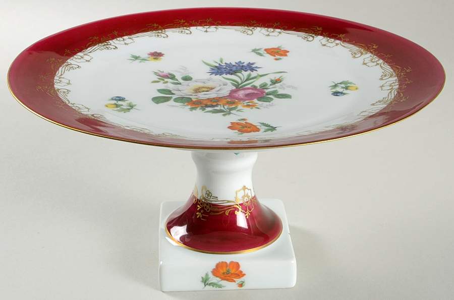 LEL32 9" Diameter Pedestal Cake Stand by LEC-Leclair Limoges-1