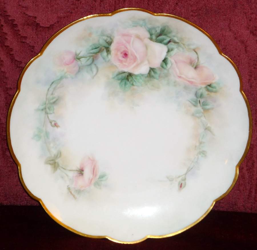 LIM640 Dinner Plate by Limoges-French-1