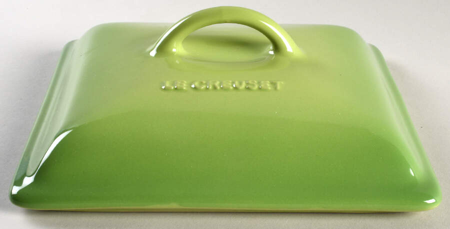 Palm Ceramic Lid for 2.5 Quart Square Casserole by Le Creuset-1