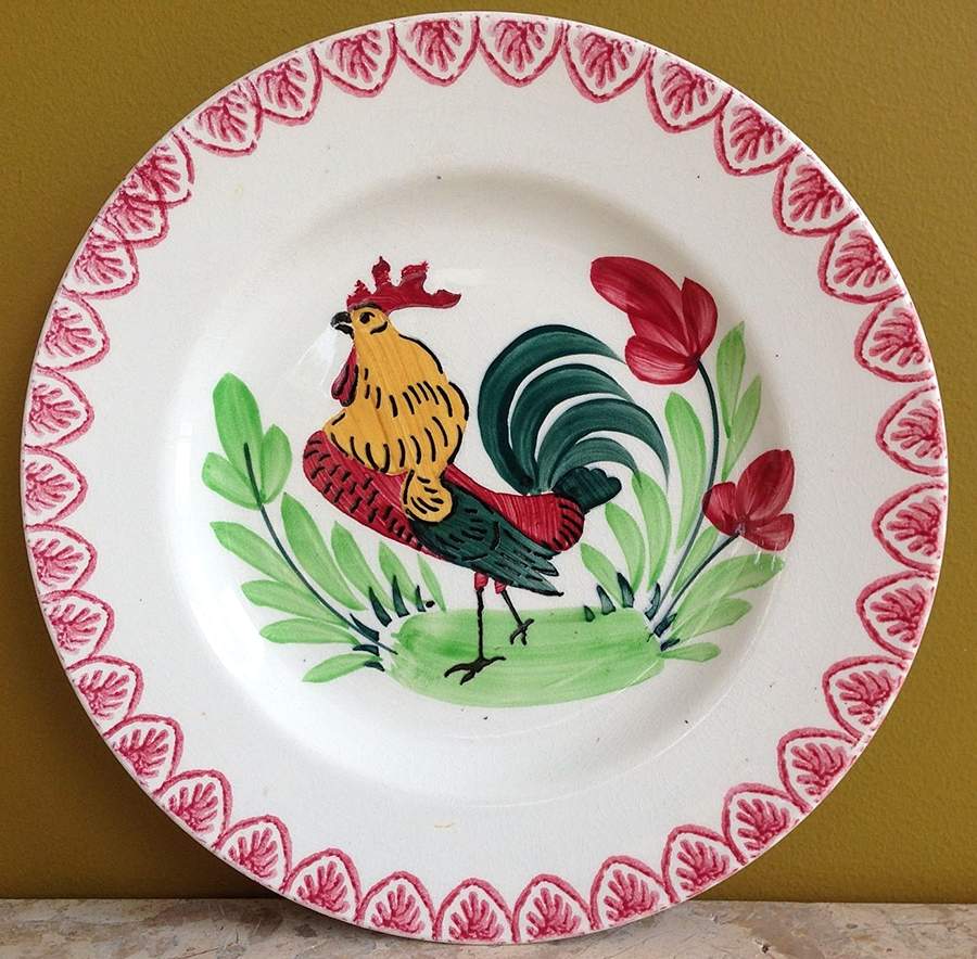 LUN64 Dinner Plate by Luneville-1