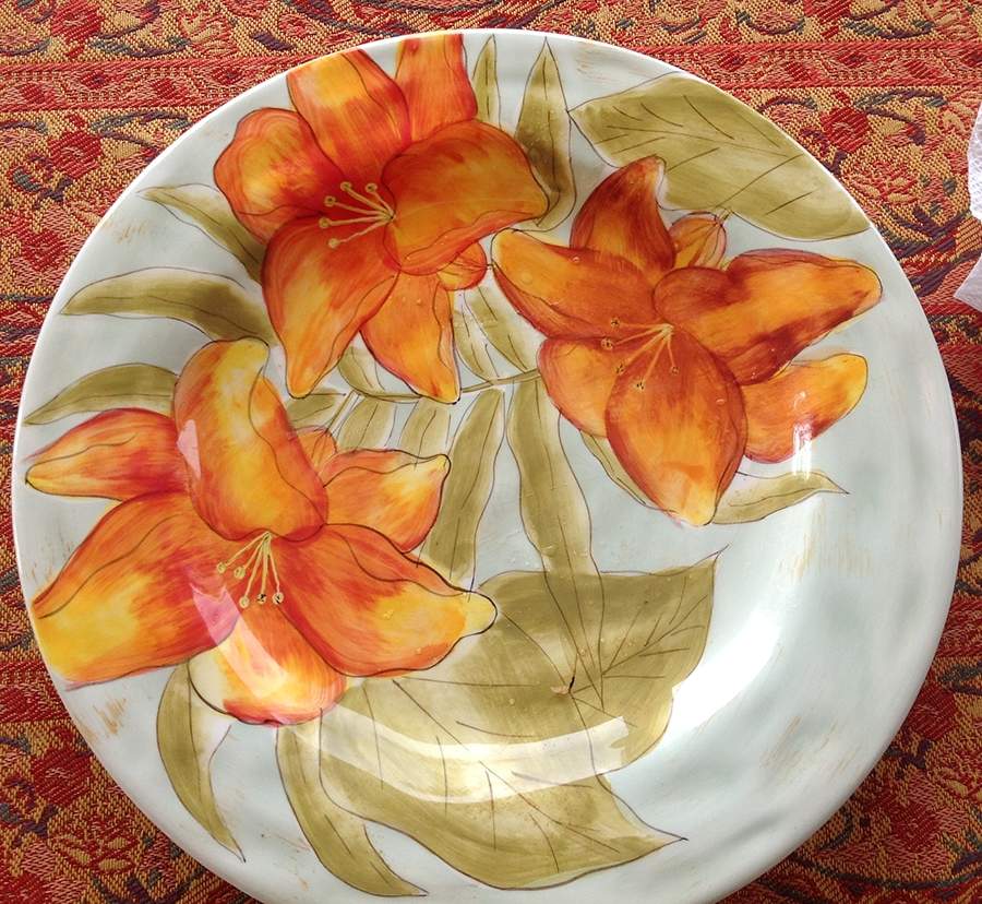 LGA133 Dinner Plate by Laurie Gates-1