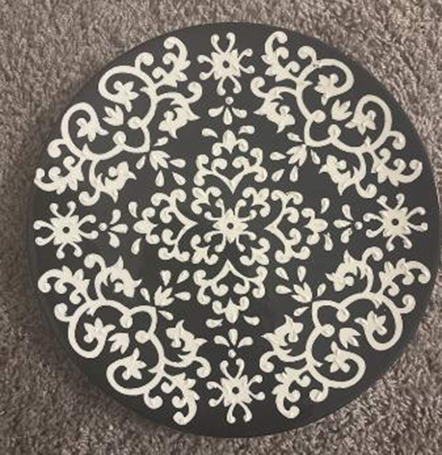 Kasbah Dinner Plate by Laurie Gates-1