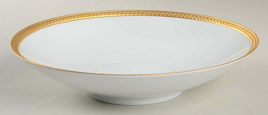 Soie Tressee Gold Coupe Soup Bowl by L'Objet-1