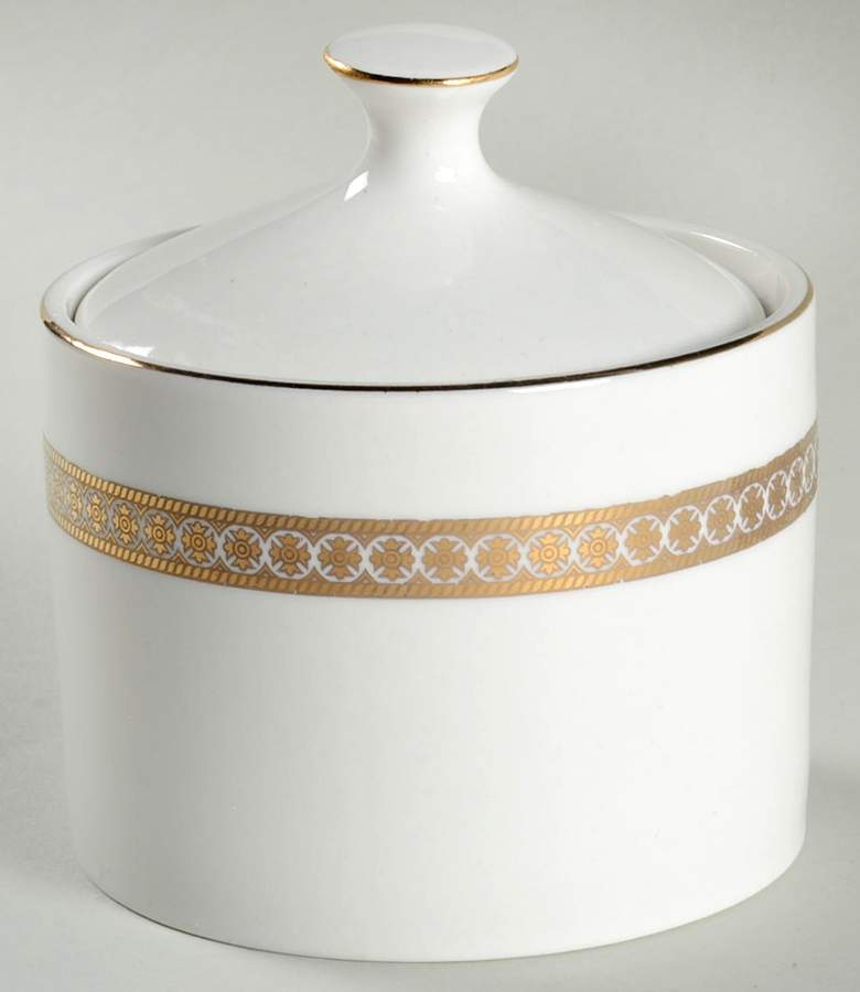 Chateau Sugar Bowl & Lid by Linens N Things-1
