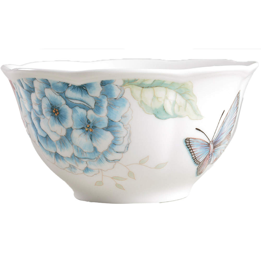 Butterfly Meadow Hydrangea Rice Bowl by Lenox-1