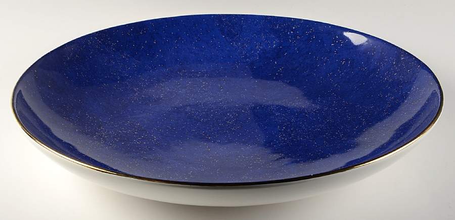 Lapis 18" Deep Round Platter by L'Objet-1