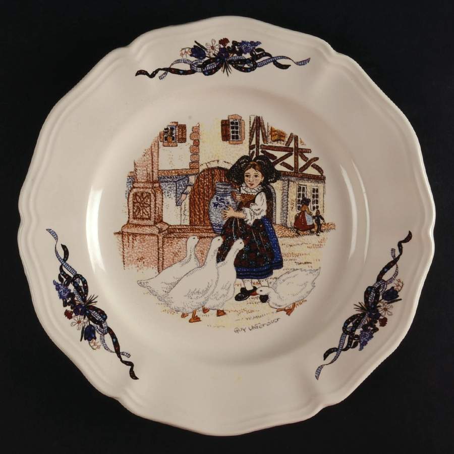 Belle Alsace (Collection) Salad Plate by Luneville-1