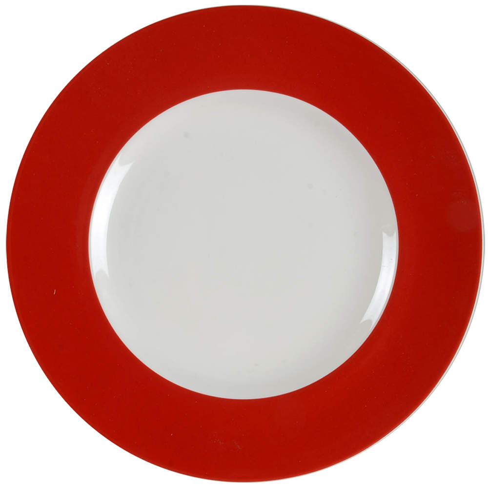 Continental Dining Red Salad Plate by Lenox-1
